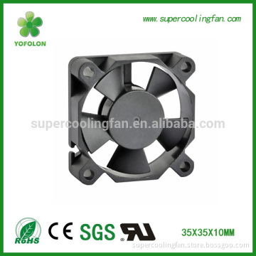 35x35x10mm DC brushless fan 12V cooling fan small 5V toyon cooling fan